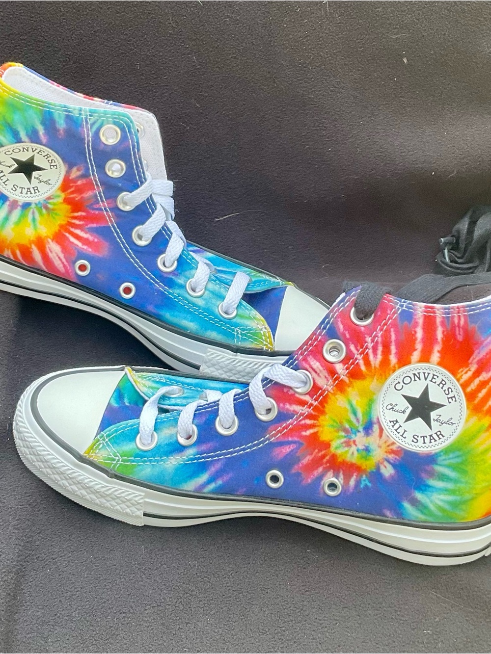 Converse Tie-Dye High Top Sneakers - Rainbow